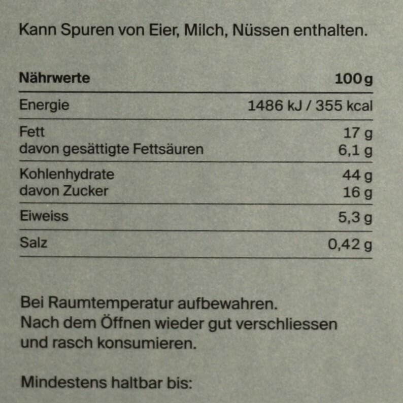 Panettone di Berna - Mandel-Mohn (Vegan) – Bild 3