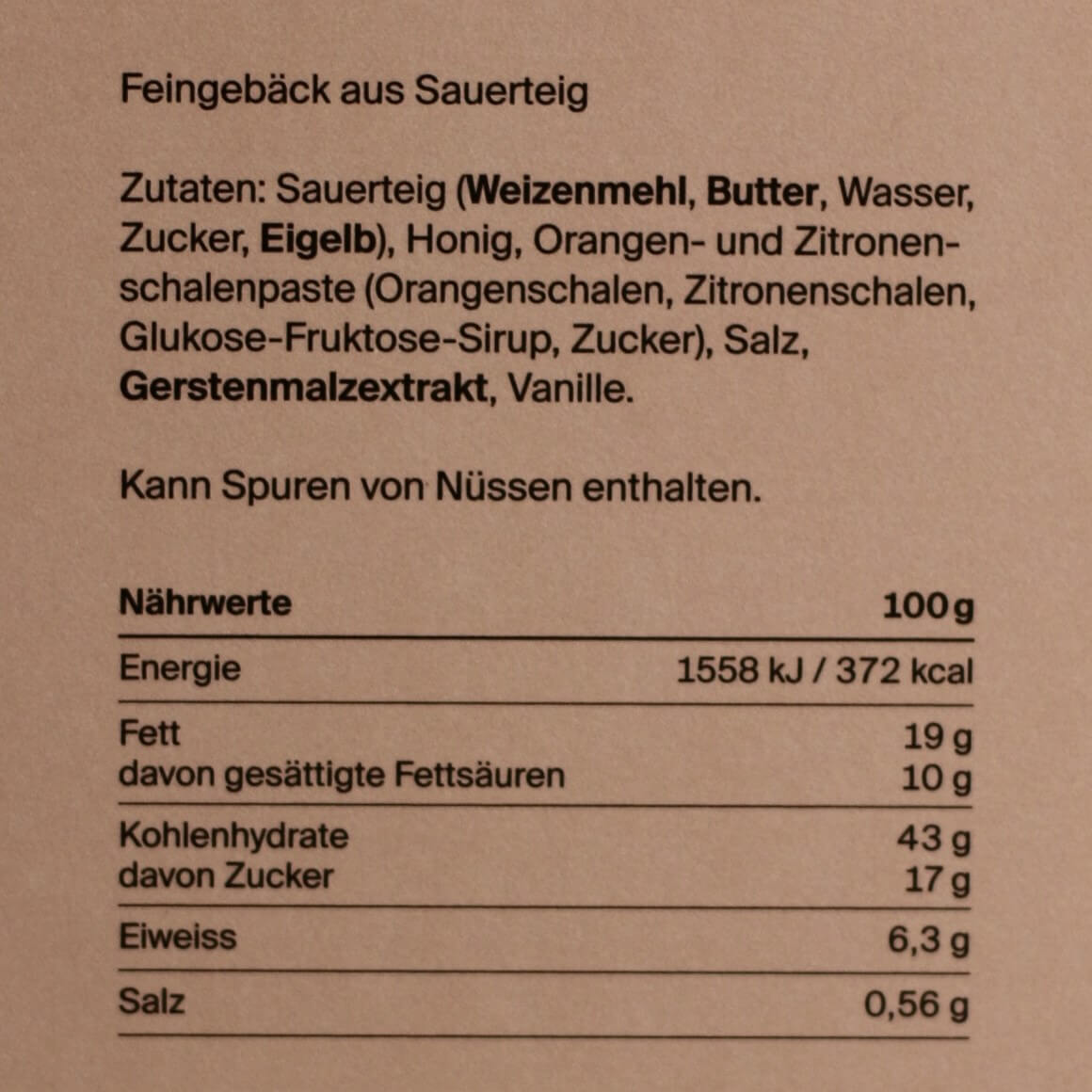 Panettone di Berna - Naturale – Bild 2