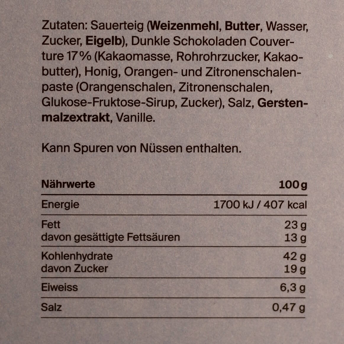 Panettone di Berna - Stracciatella – Bild 2